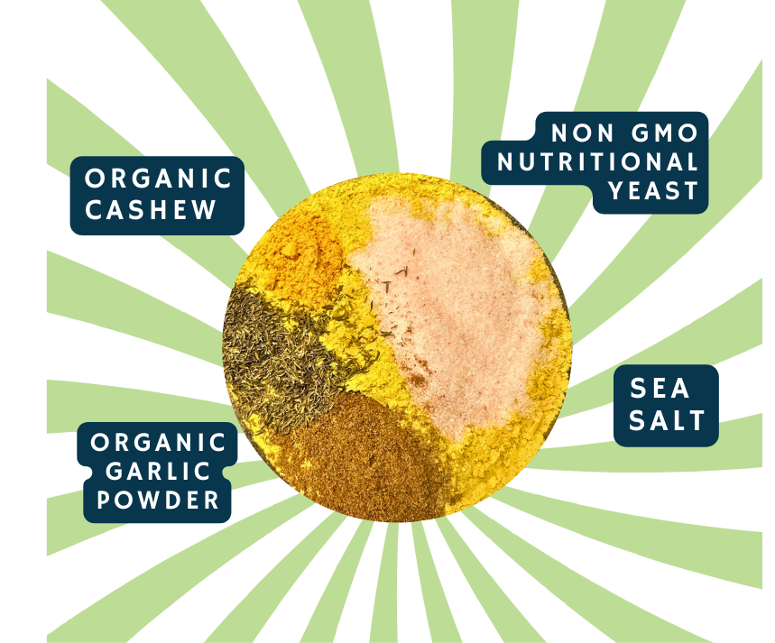 Plant Based Cashew Parmesan Cheeze